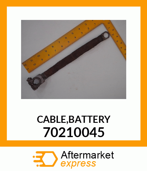 CABLE,BATTERY 70210045