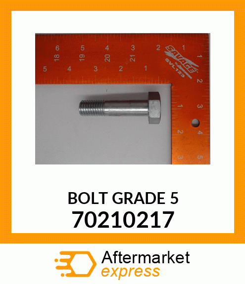 BOLT GRADE 5 70210217