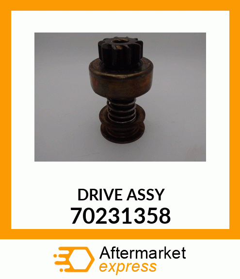 DRIVE ASSY 70231358