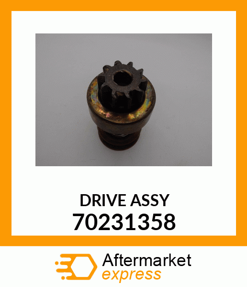 DRIVE ASSY 70231358