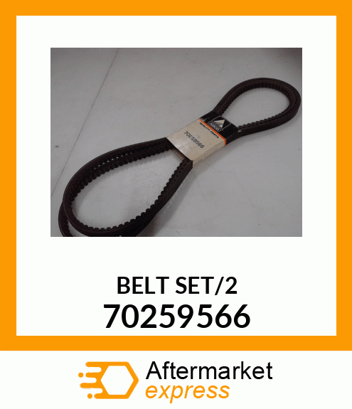 BELT SET/2 70259566