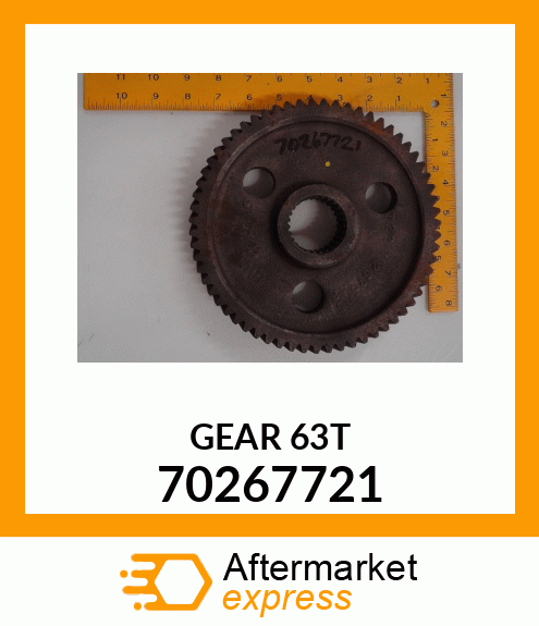 GEAR 63T 70267721