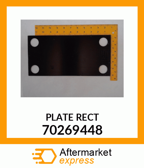 PLATE RECT 70269448