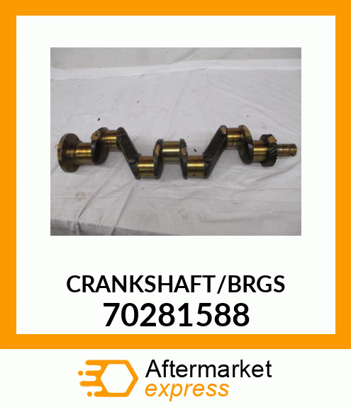 CRANKSHAFT/BRGS 70281588