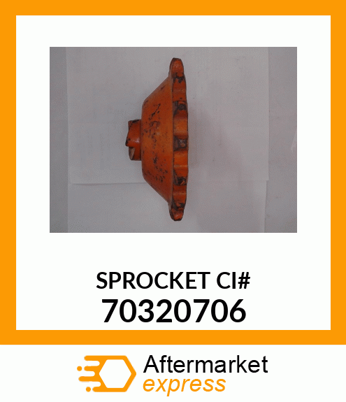 SPROCKET CI# 70320706