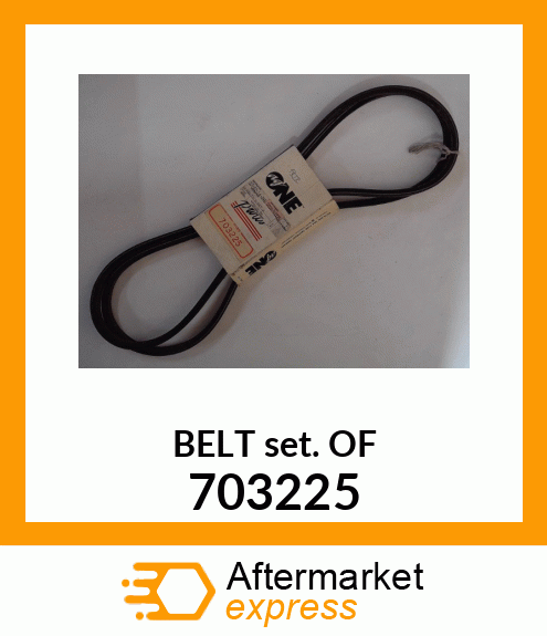 BELT SET OF 703225