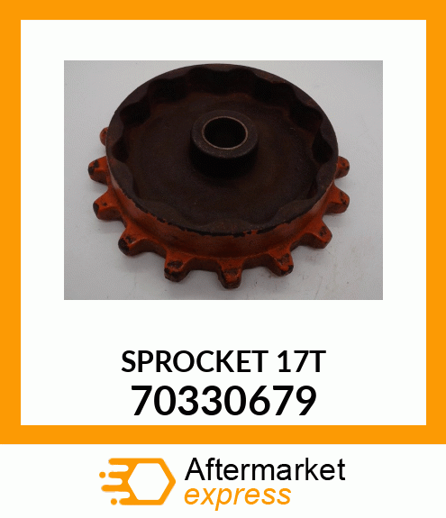 SPROCKET 17T 70330679