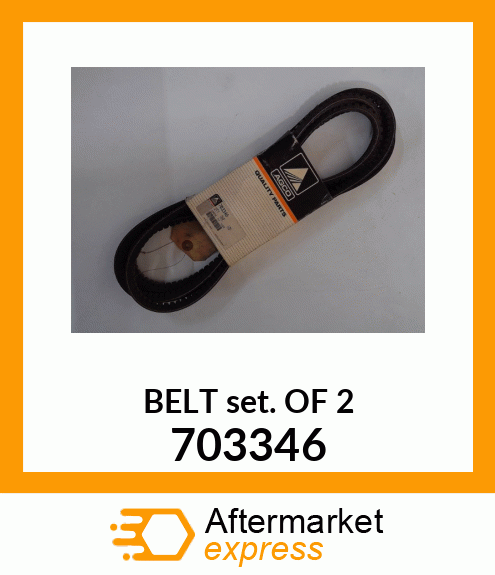 BELTSETOF2 703346