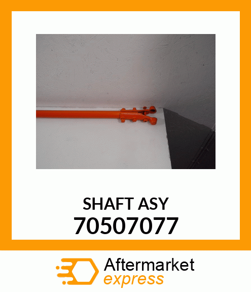 SHAFT ASY 70507077