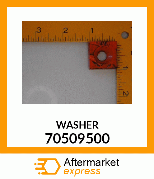 WASHER 70509500