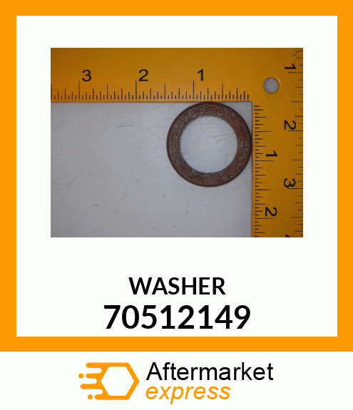 WASHER 70512149