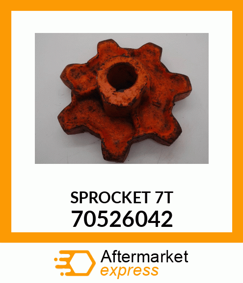 SPROCKET_7T 70526042