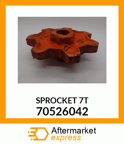 SPROCKET_7T 70526042