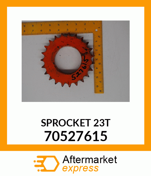 SPROCKET 23T 70527615