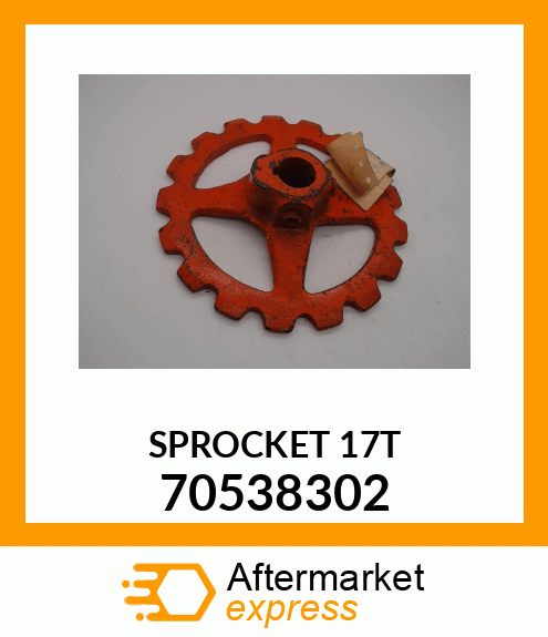 SPROCKET_17T 70538302