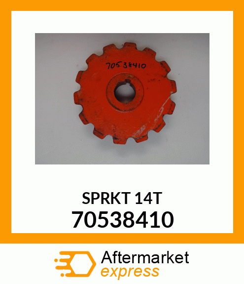 SPRKT14T 70538410