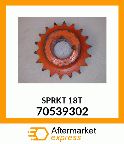 SPRKT18T 70539302