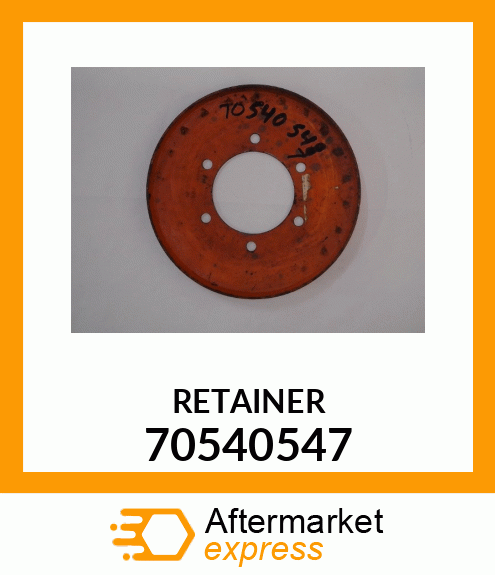 RETAINER 70540547