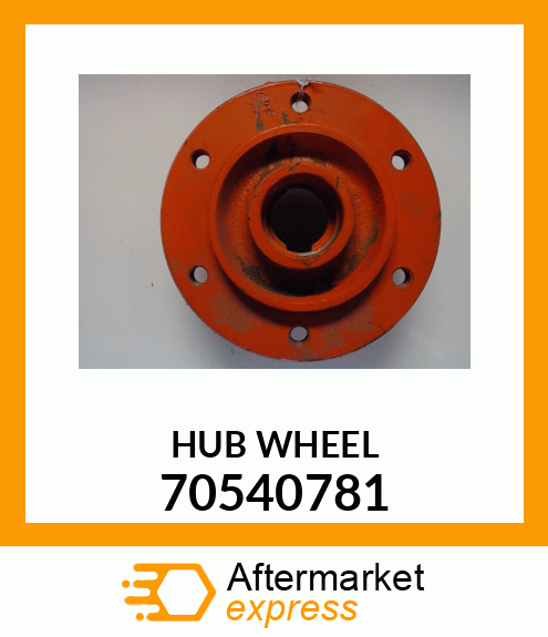 HUBWHEEL 70540781