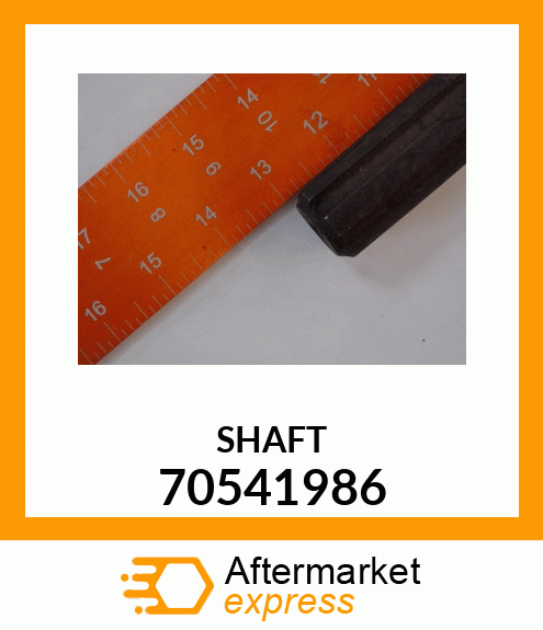 SHAFT 70541986