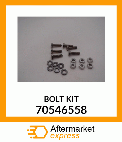 BOLT KIT 70546558