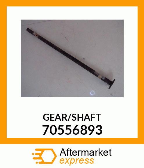 GEAR/SHAFT 70556893