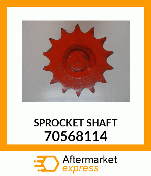 SPROCKET SHAFT 70568114