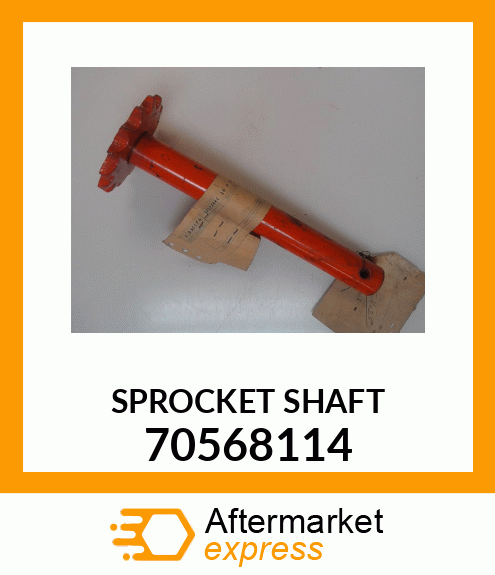 SPROCKET SHAFT 70568114