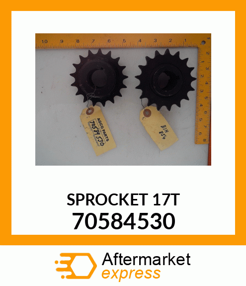 SPROCKET 17T 70584530