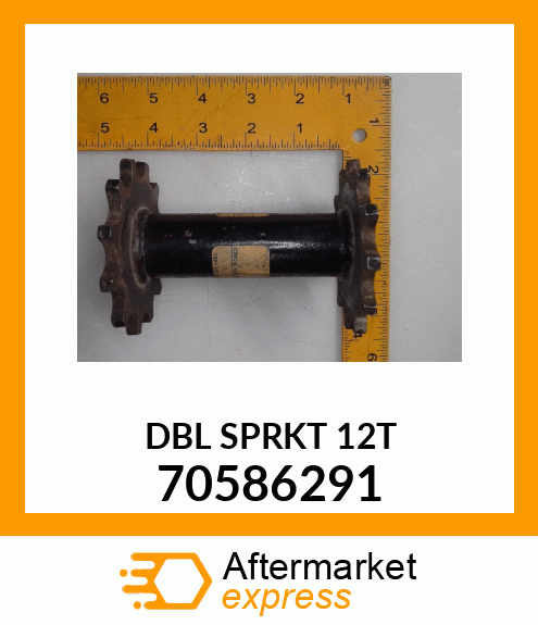 DBL SPRKT 12T 70586291