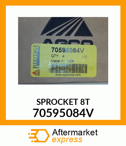 SPROCKET8T 70595084V