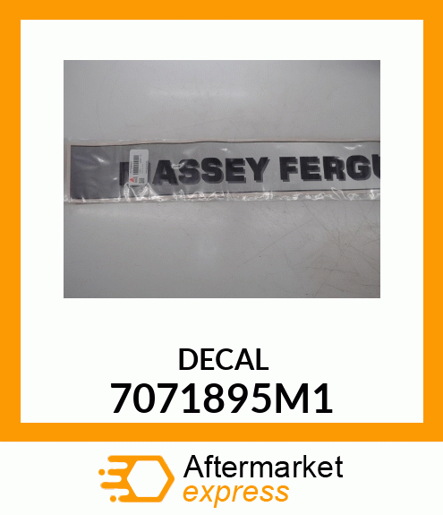 DECAL 7071895M1