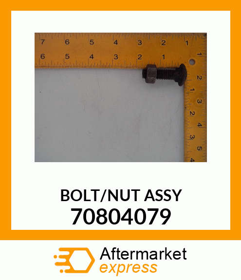 BOLT/NUTASSY 70804079