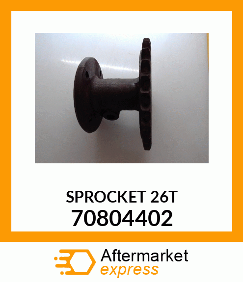 SPROCKET 26T 70804402