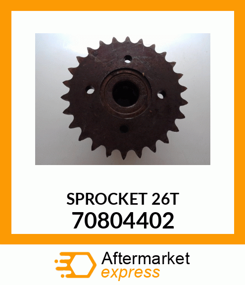 SPROCKET 26T 70804402