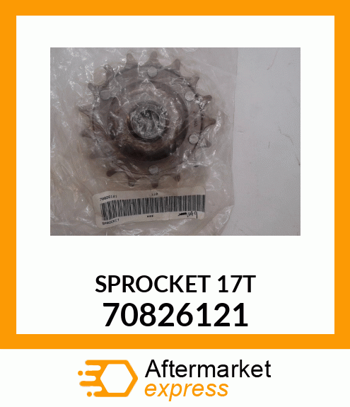 SPROCKET17T 70826121