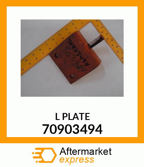 L PLATE 70903494