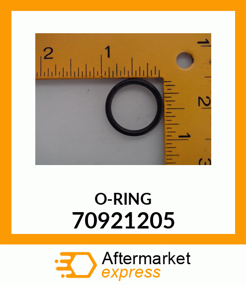 O-RING 70921205