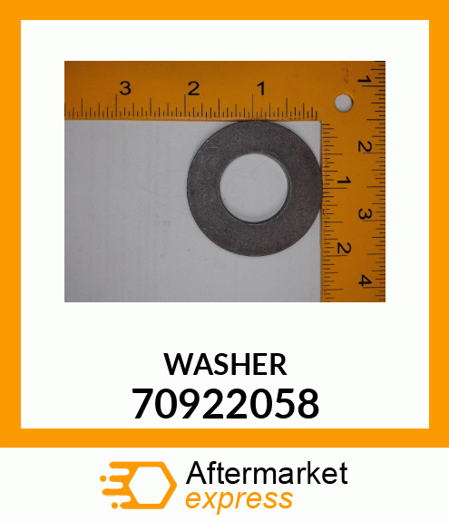 WASHER 70922058