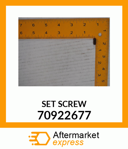 SET SCREW 70922677