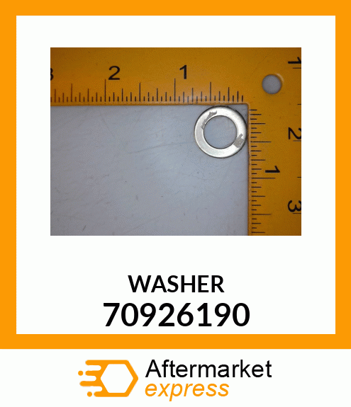 WASHER 70926190