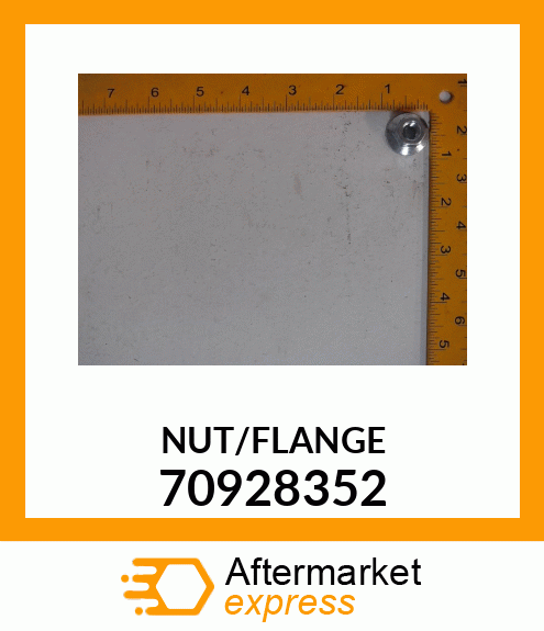 NUT/FLANGE 70928352