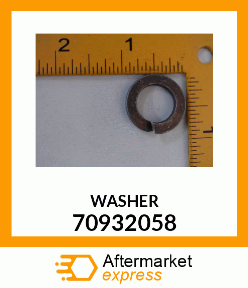 WASHER 70932058