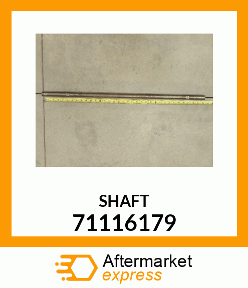 SHAFT 71116179