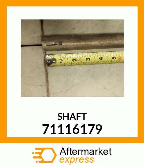 SHAFT 71116179