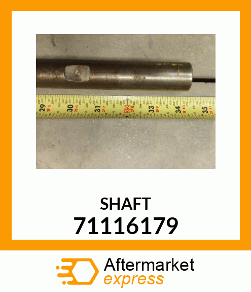 SHAFT 71116179