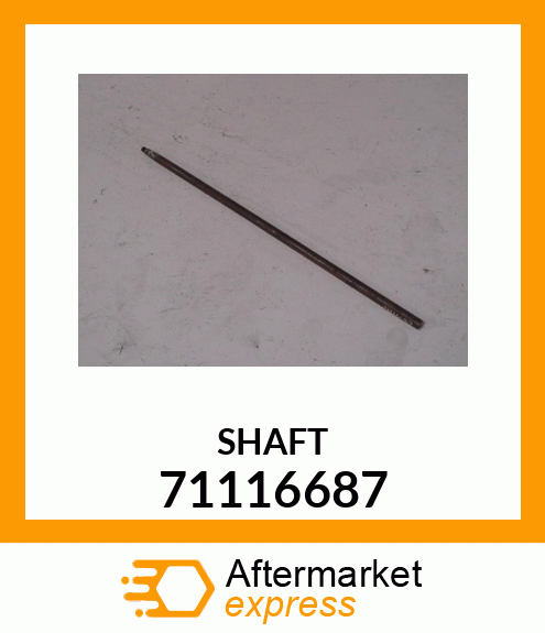 SHAFT 71116687