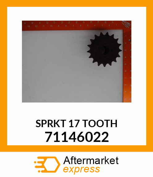 SPRKT17TOOTH 71146022