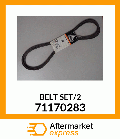 BELT SET/2 71170283