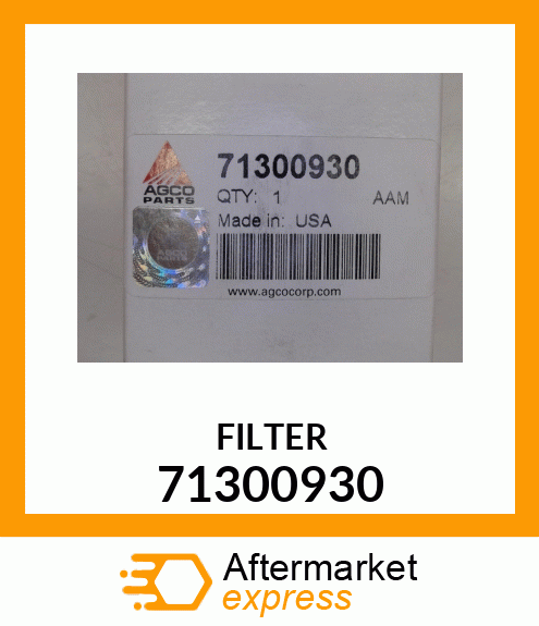 FILTER_2PC 71300930